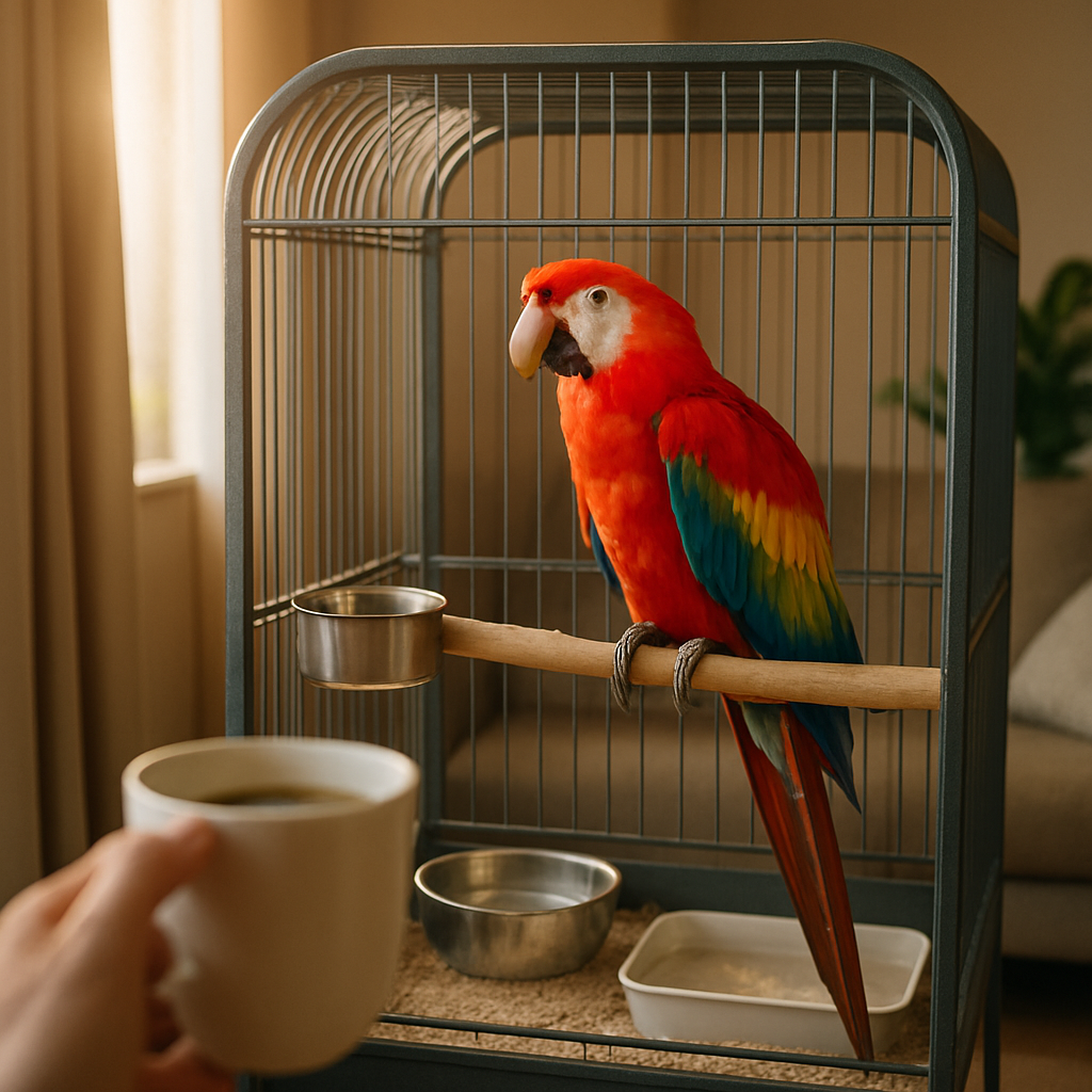 Tägliche Pflege- & Reinigungsrituale exotischer Vögel – Durajah
